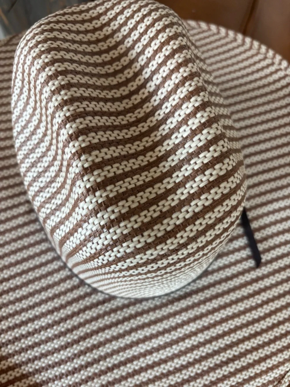 Tony Lama 25X Premium Striped Straw Cowboy Hat • Size 6 7/8  • NWOT